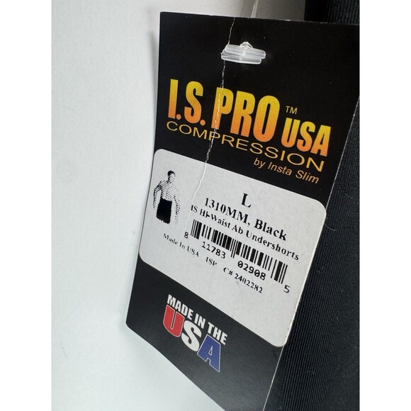 Insta Slim High Compression Hi-Waist Ab Undershorts IS1310MM Size: Large - Picture 5 of 6